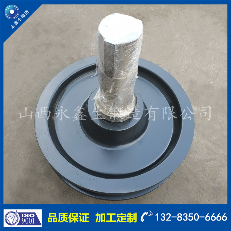 橋式雙跨線螺旋卸車機車輪組鍛件